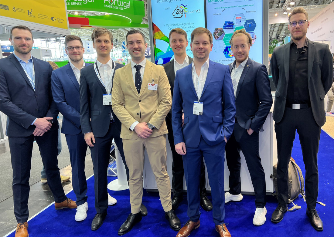 Gruppenbild LSCAD auf der Hannovermesse 2023