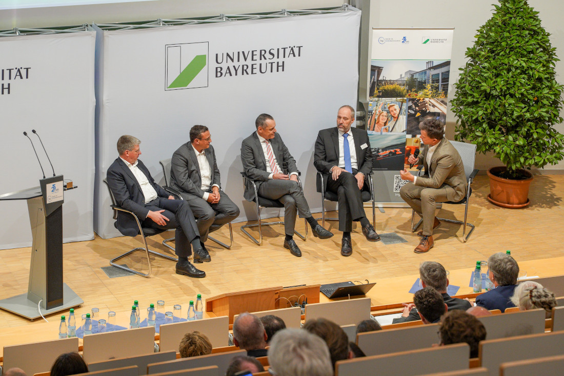 Während der Podiumsdiskussion