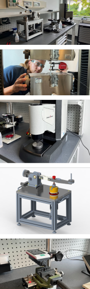 Material- und Tribologie Ausstattung