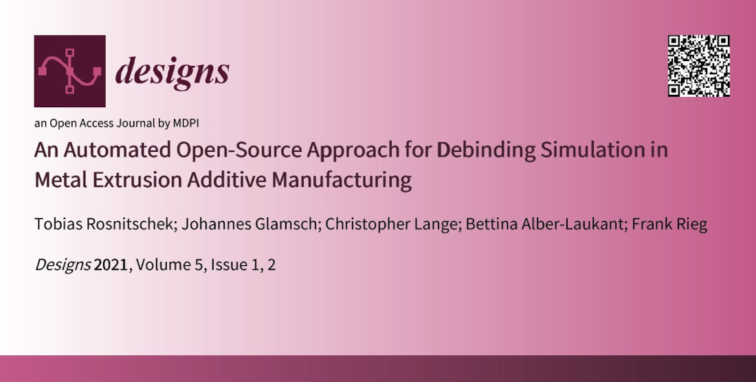 An Automated Open-Source Approach for Debinding Simulation in Metal Extrusion Additive Manufacturing